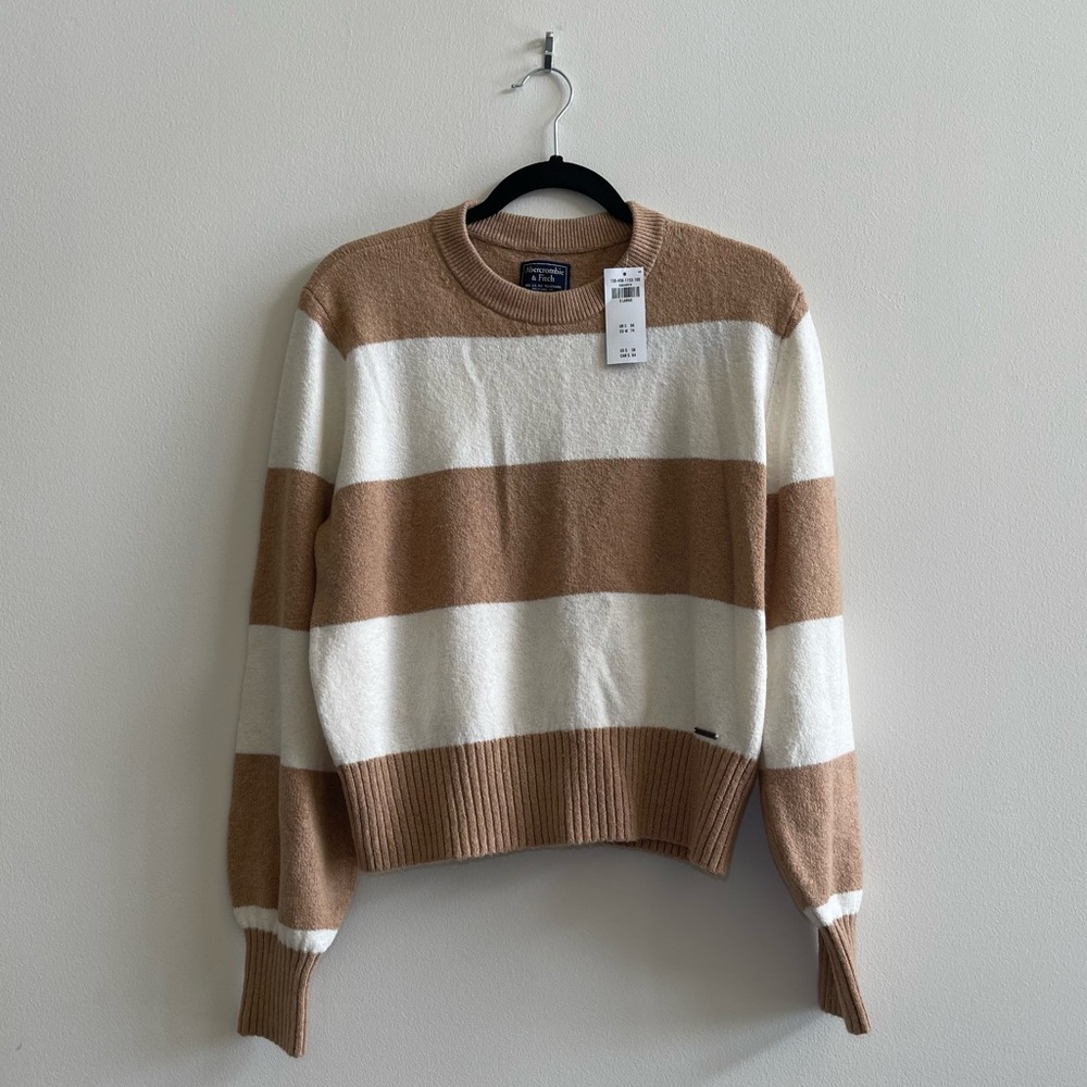 NWT Abercrombie and Fitch Striped Sweater